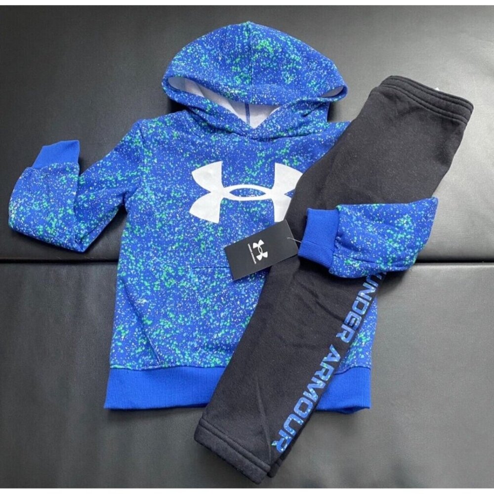 NWT Under Armour Hoodie & jogger Set Boys Size 3T